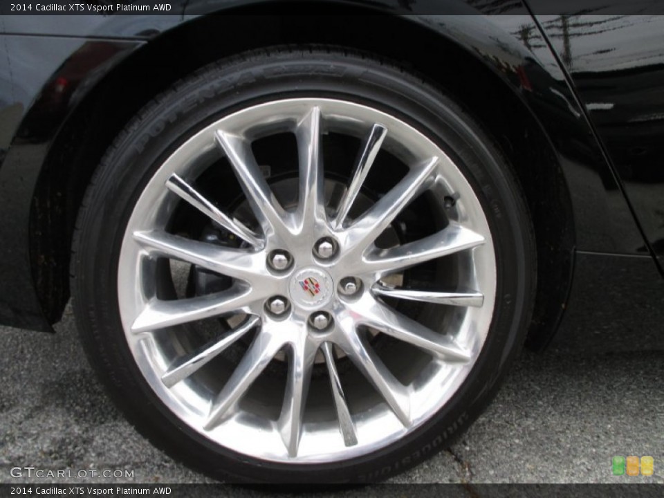 2014 Cadillac XTS Vsport Platinum AWD Wheel and Tire Photo #88229811
