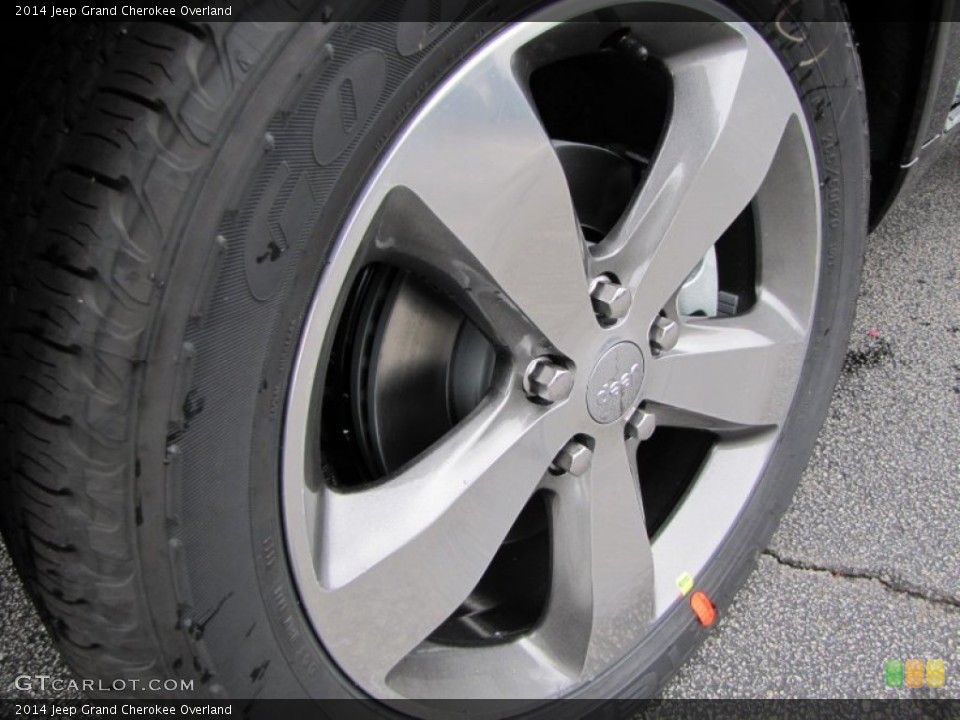 2014 Jeep Grand Cherokee Overland Wheel and Tire Photo #88236108