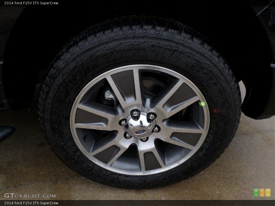 2014 Ford F150 STX SuperCrew Wheel and Tire Photo #88238469
