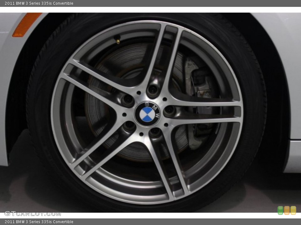 2011 BMW 3 Series 335is Convertible Wheel and Tire Photo #88240695