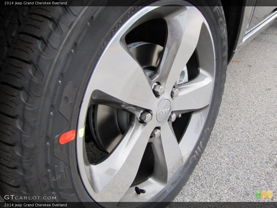 2014 Jeep Grand Cherokee Overland Wheel and Tire Photo #88251058