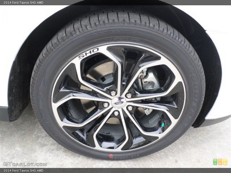 2014 Ford Taurus SHO AWD Wheel and Tire Photo #88253776