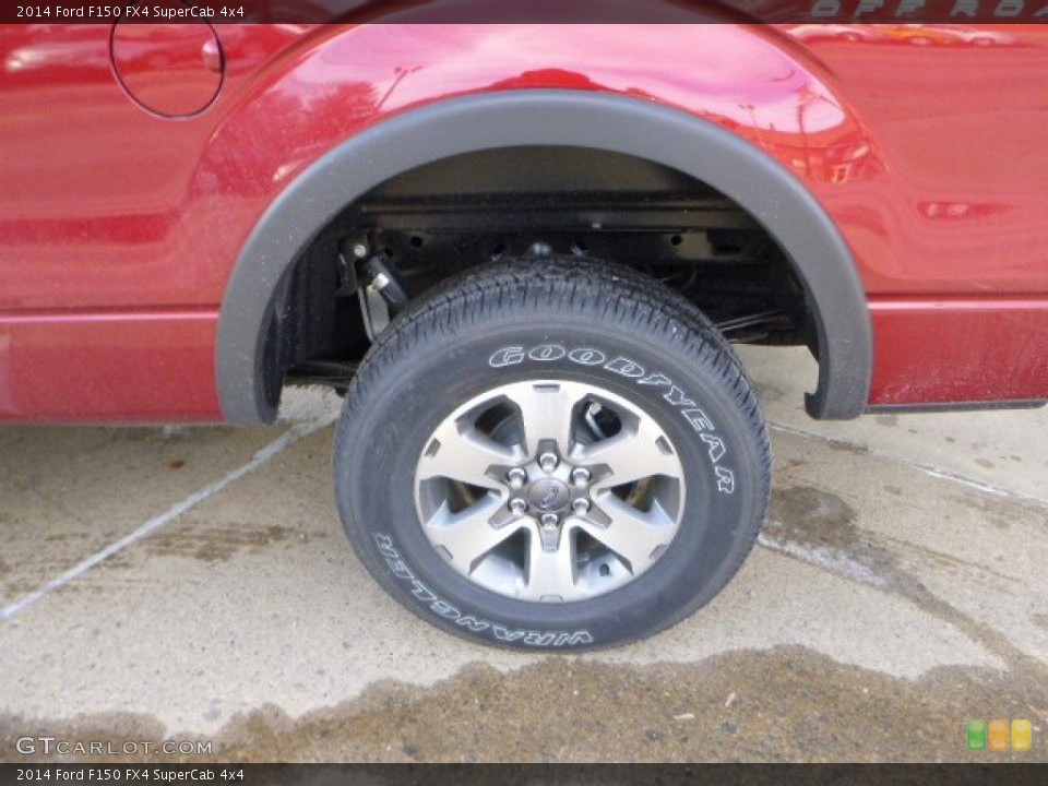 2014 Ford F150 FX4 SuperCab 4x4 Wheel and Tire Photo #88258982