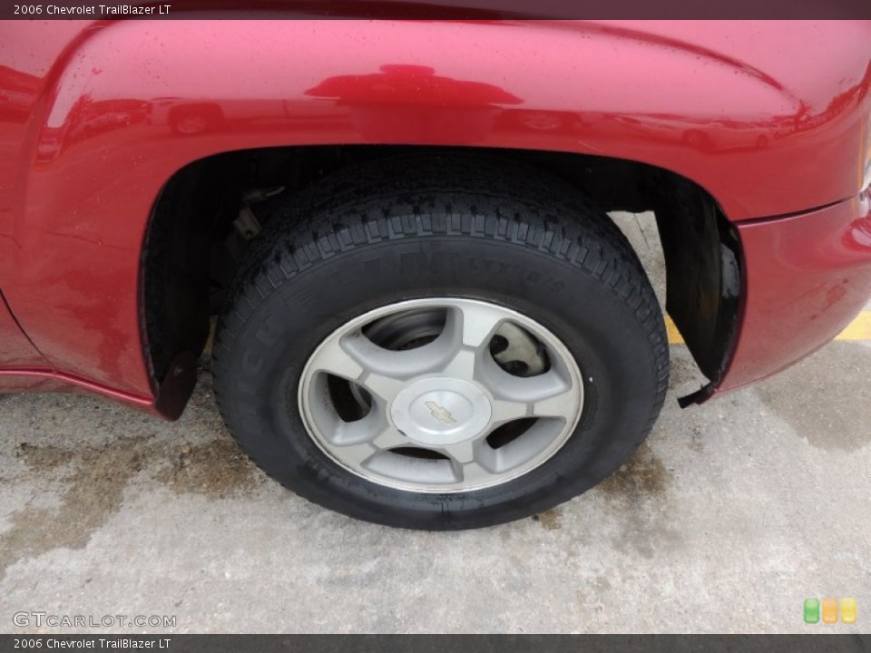 2006 Chevrolet TrailBlazer LT Wheel and Tire Photo #88259024