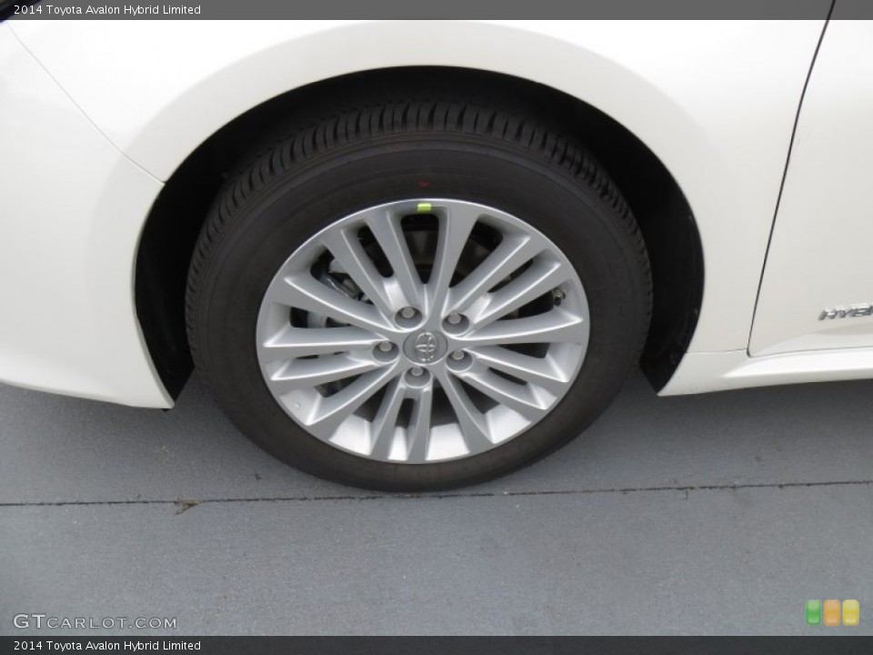 2014 Toyota Avalon Hybrid Limited Wheel and Tire Photo #88259387