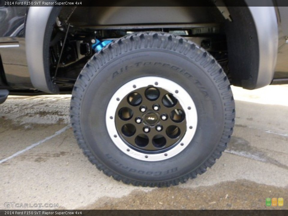 2014 Ford F150 SVT Raptor SuperCrew 4x4 Wheel and Tire Photo #88259429