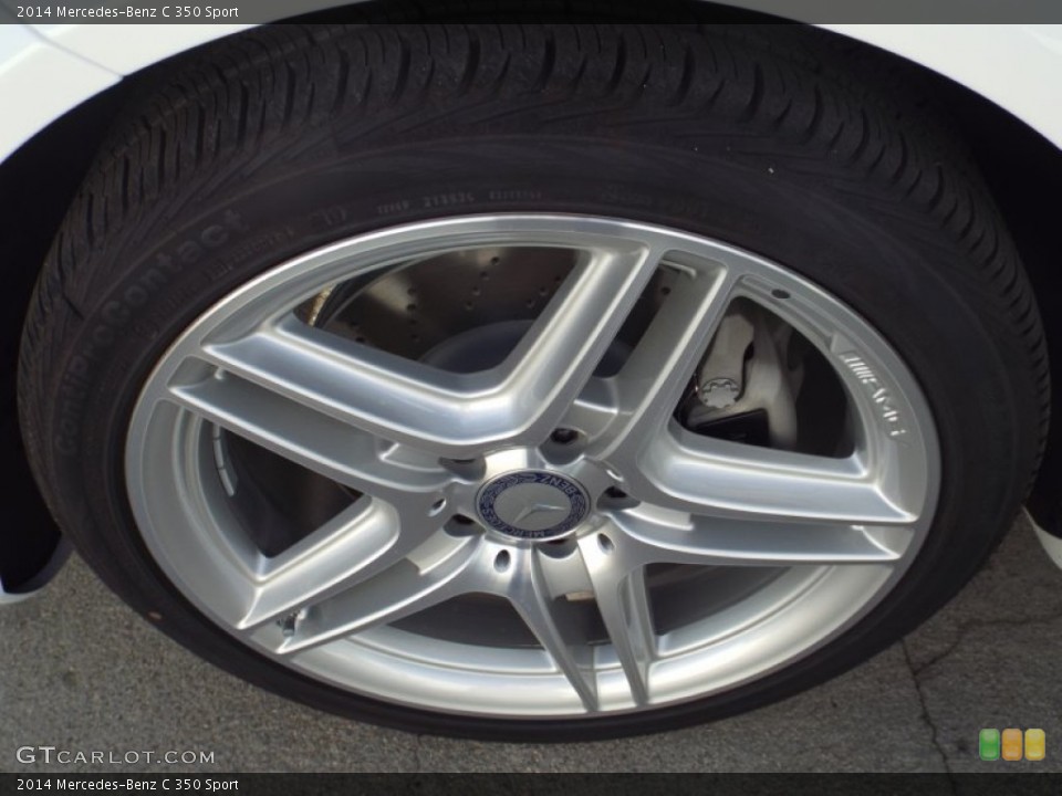 2014 Mercedes-Benz C 350 Sport Wheel and Tire Photo #88266740