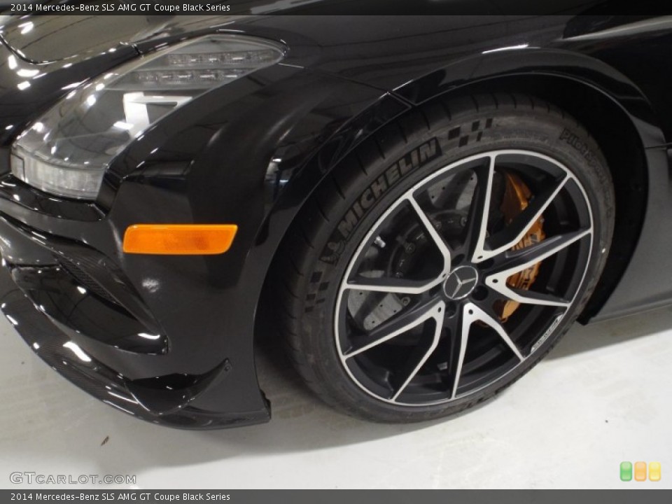 2014 Mercedes-Benz SLS AMG GT Coupe Black Series Wheel and Tire Photo #88269458