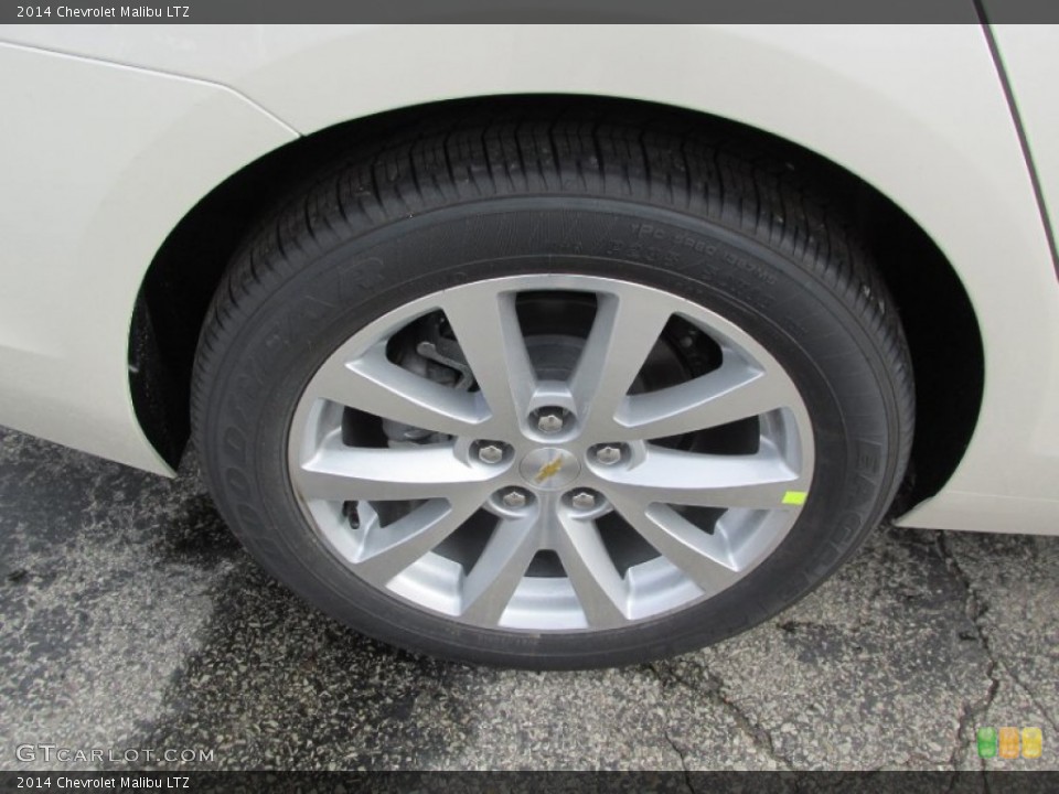 2014 Chevrolet Malibu LTZ Wheel and Tire Photo #88283027