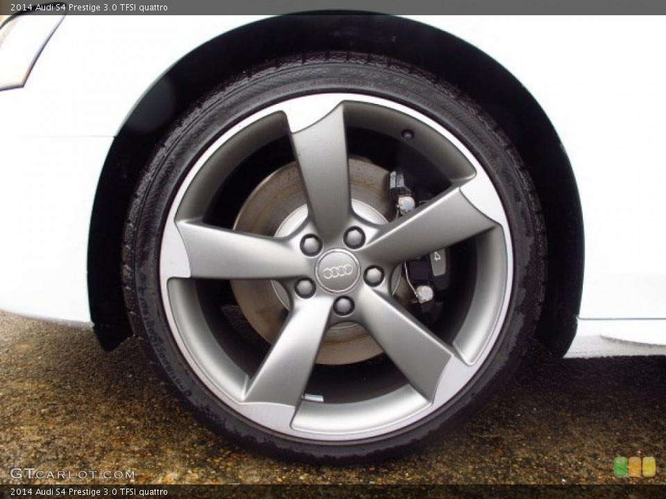 2014 Audi S4 Prestige 3.0 TFSI quattro Wheel and Tire Photo #88284335