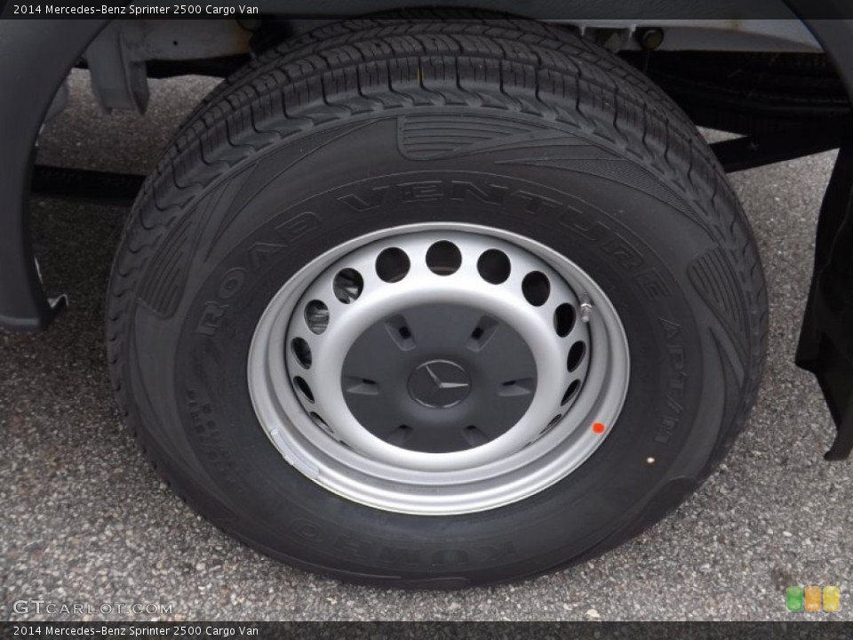 2014 Mercedes-Benz Sprinter 2500 Cargo Van Wheel and Tire Photo #88287679