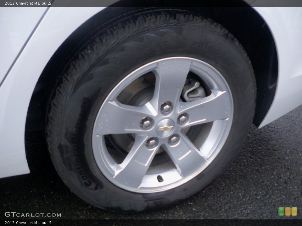 2013 Chevrolet Malibu LS Wheel and Tire Photo #88287885