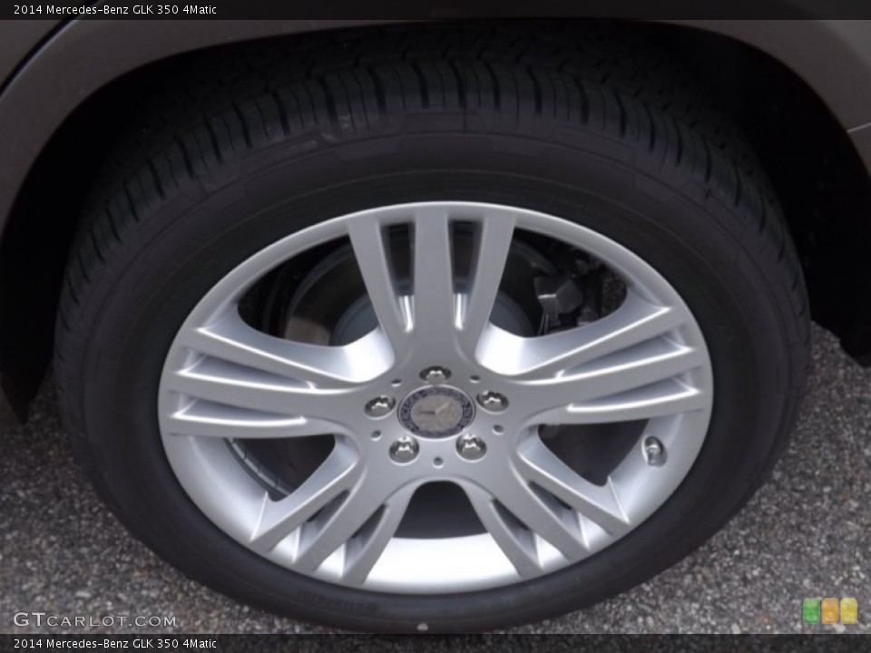 2014 Mercedes-Benz GLK 350 4Matic Wheel and Tire Photo #88288635