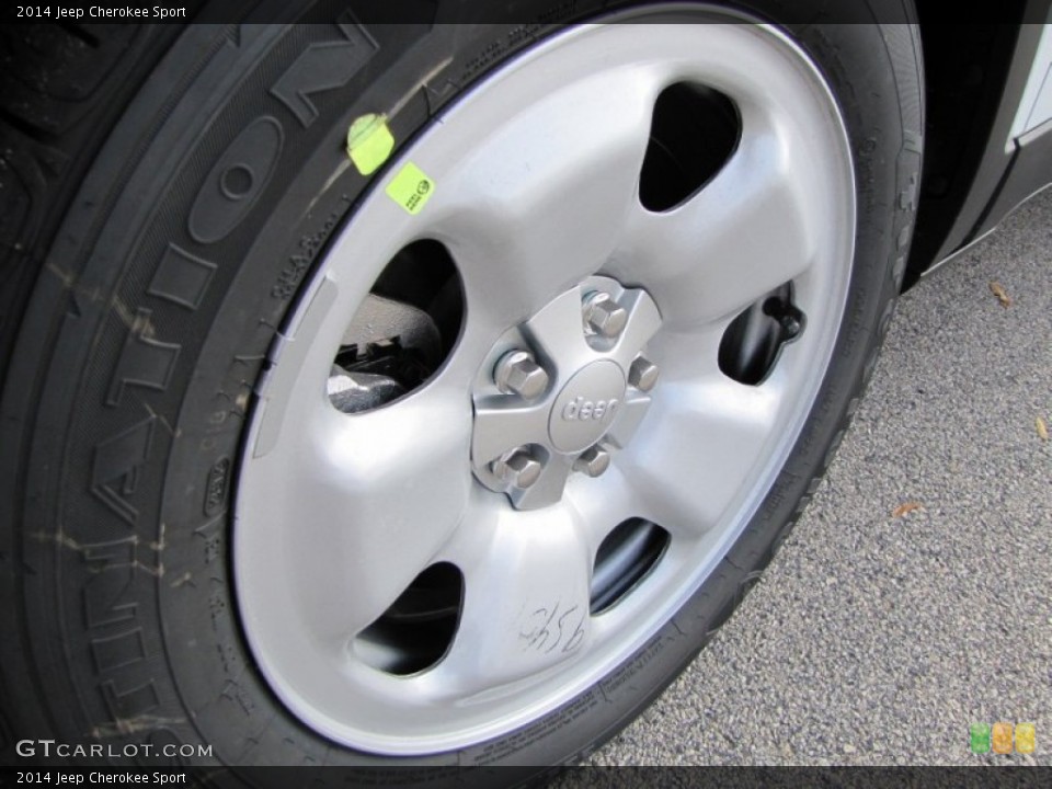 2014 Jeep Cherokee Sport Wheel and Tire Photo #88289013