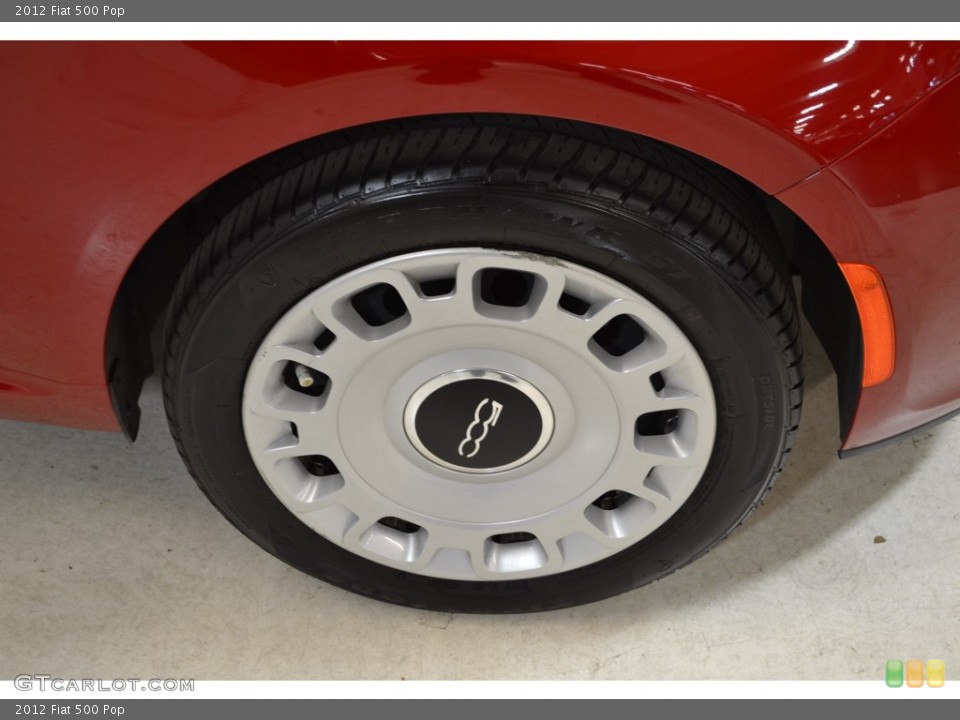2012 Fiat 500 Pop Wheel and Tire Photo #88290045