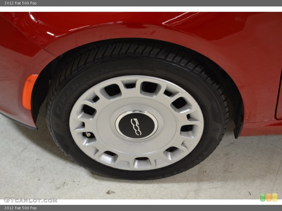 2012 Fiat 500 Pop Wheel and Tire Photo #88290432