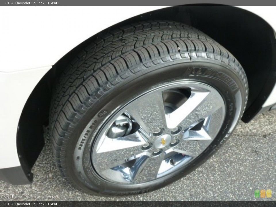 2014 Chevrolet Equinox LT AWD Wheel and Tire Photo #88295082
