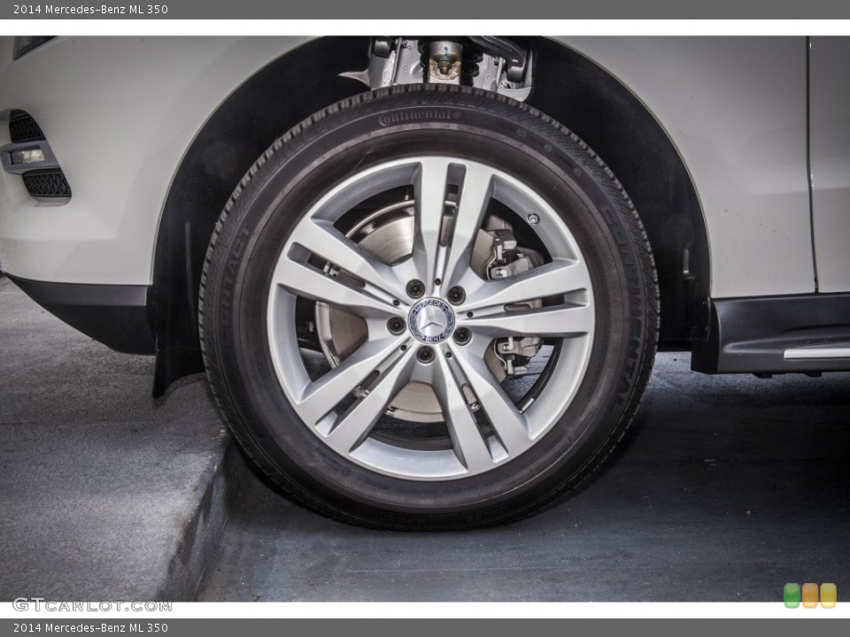 2014 Mercedes-Benz ML 350 Wheel and Tire Photo #88297902