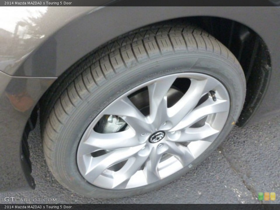 2014 Mazda MAZDA3 s Touring 5 Door Wheel and Tire Photo #88299834