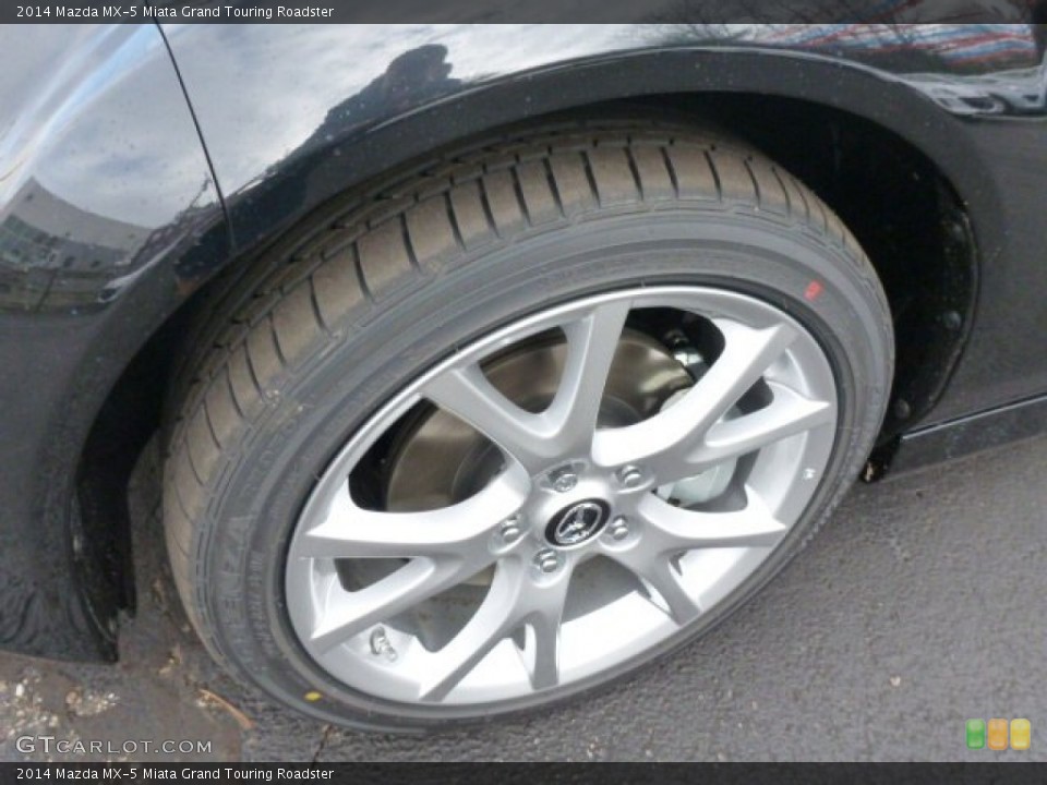 2014 Mazda MX-5 Miata Grand Touring Roadster Wheel and Tire Photo #88300941