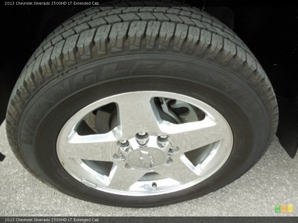 2013 Chevrolet Silverado 2500HD LT Extended Cab Wheel and Tire Photo #88302888