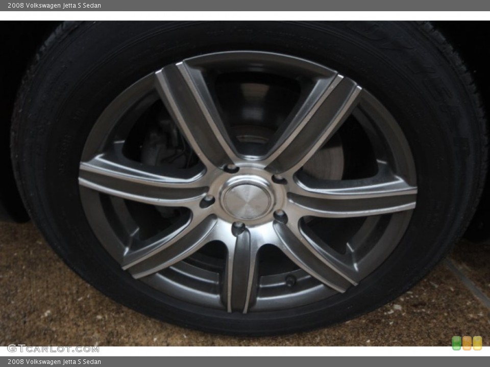 2008 Volkswagen Jetta Custom Wheel and Tire Photo #88304589