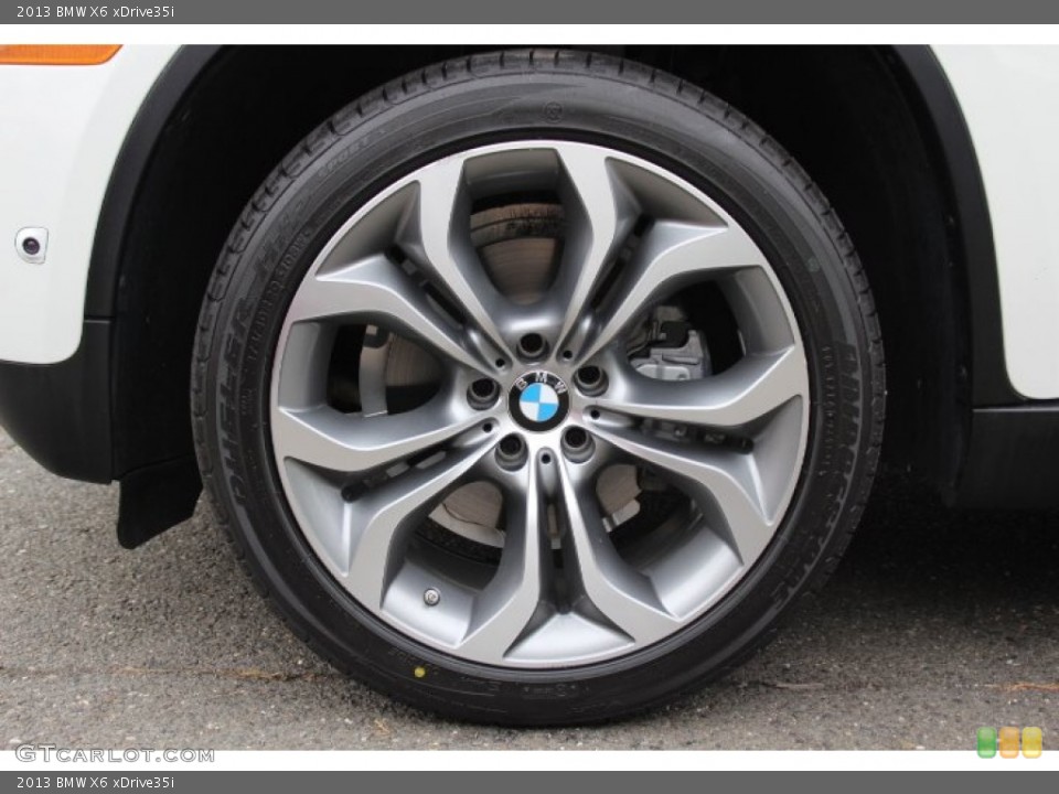 2013 BMW X6 xDrive35i Wheel and Tire Photo #88306056