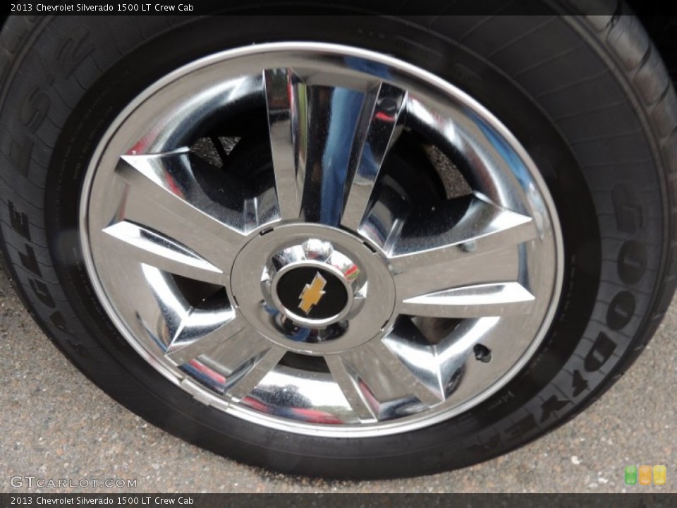 2013 Chevrolet Silverado 1500 LT Crew Cab Wheel and Tire Photo #88317937