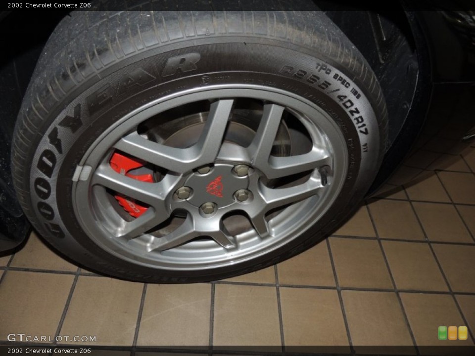 2002 Chevrolet Corvette Z06 Wheel and Tire Photo #88320193