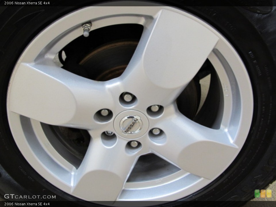 2006 Nissan Xterra SE 4x4 Wheel and Tire Photo #88321737