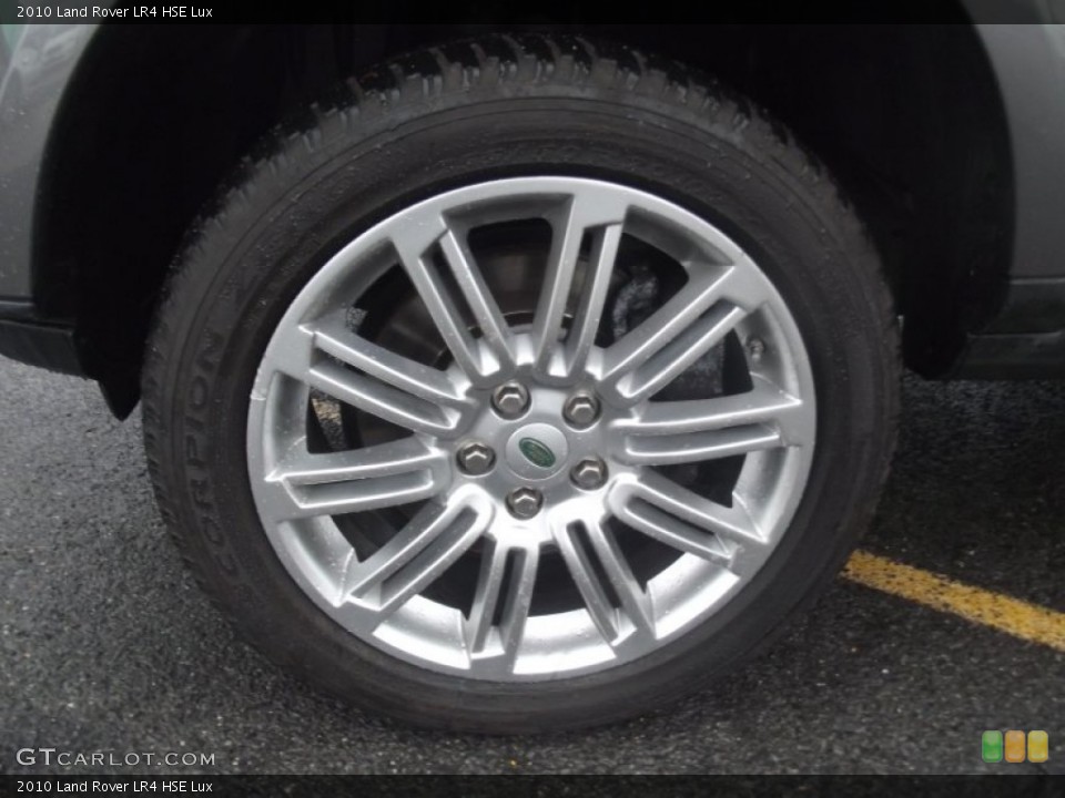 2010 Land Rover LR4 HSE Lux Wheel and Tire Photo #88323656