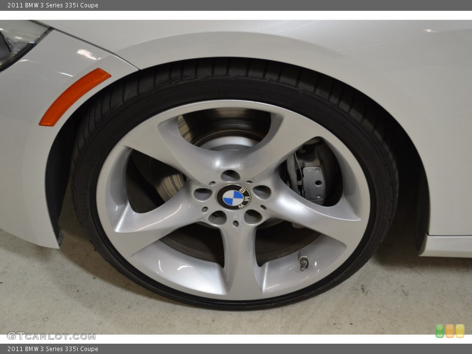 2011 BMW 3 Series 335i Coupe Wheel and Tire Photo #88324549