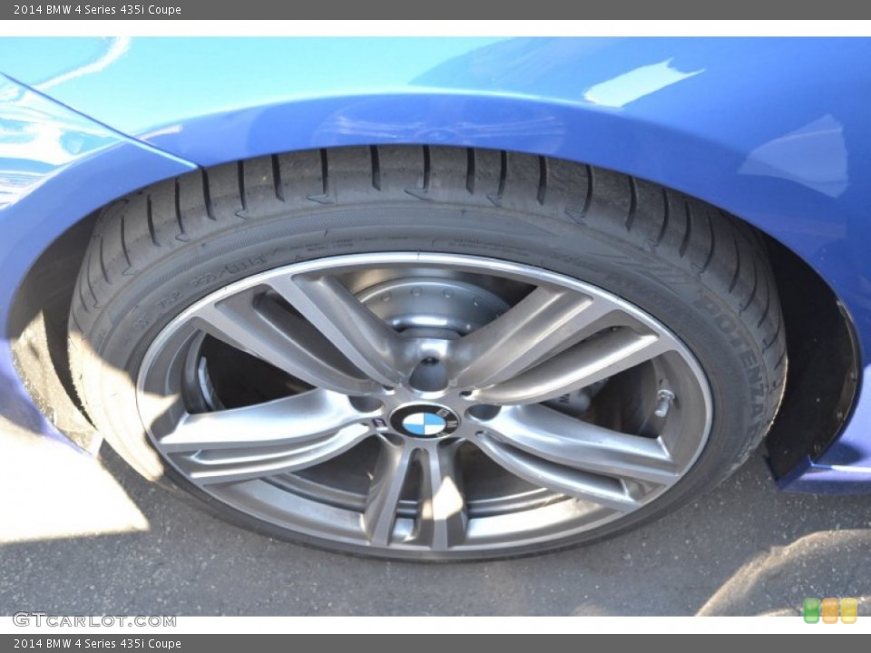 2014 BMW 4 Series 435i Coupe Wheel and Tire Photo #88325746