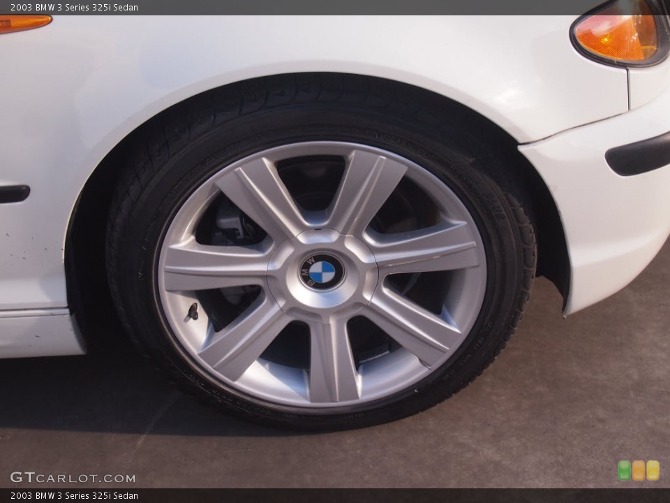 2003 BMW 3 Series 325i Sedan Wheel and Tire Photo #88327726