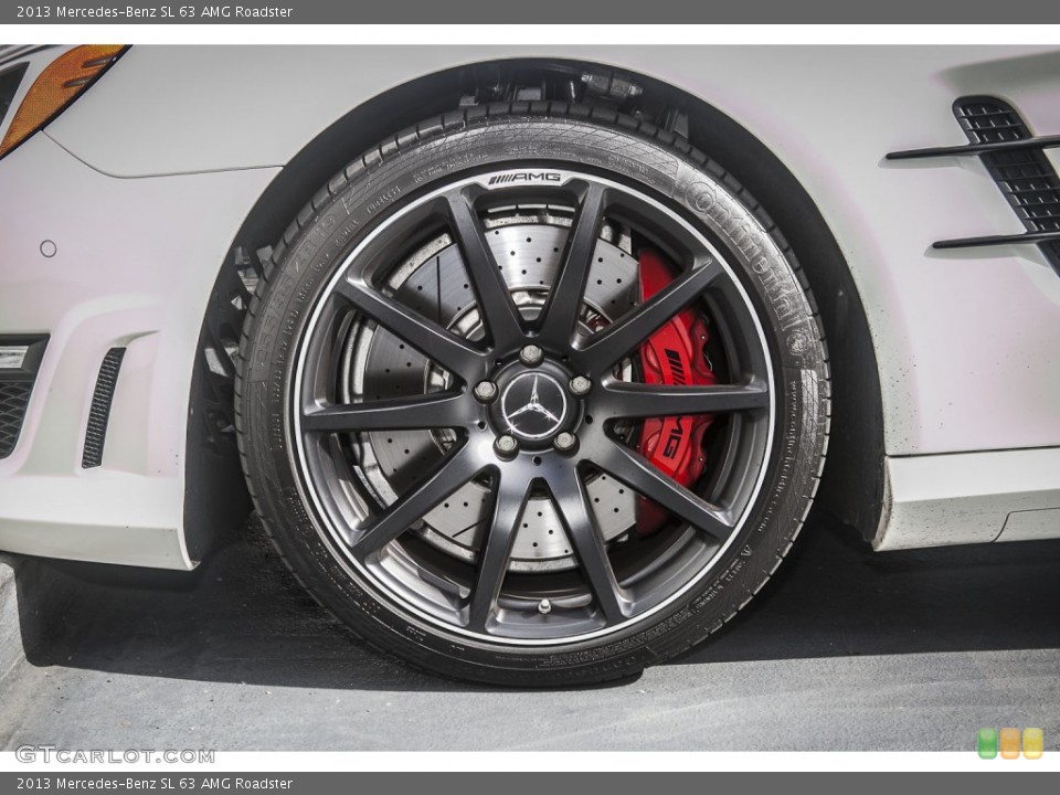 2013 Mercedes-Benz SL 63 AMG Roadster Wheel and Tire Photo #88327822