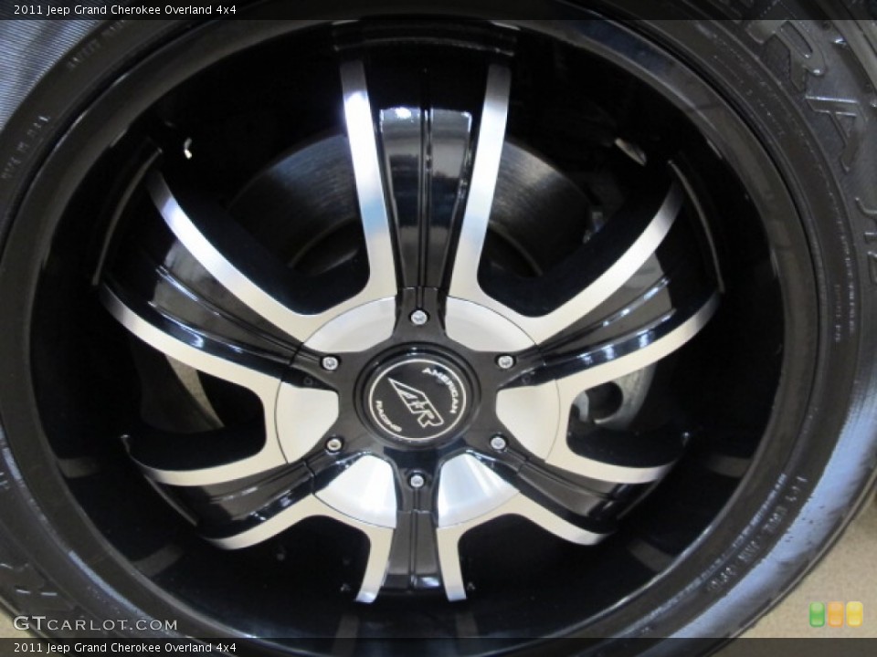 2011 Jeep Grand Cherokee Custom Wheel and Tire Photo #88346419
