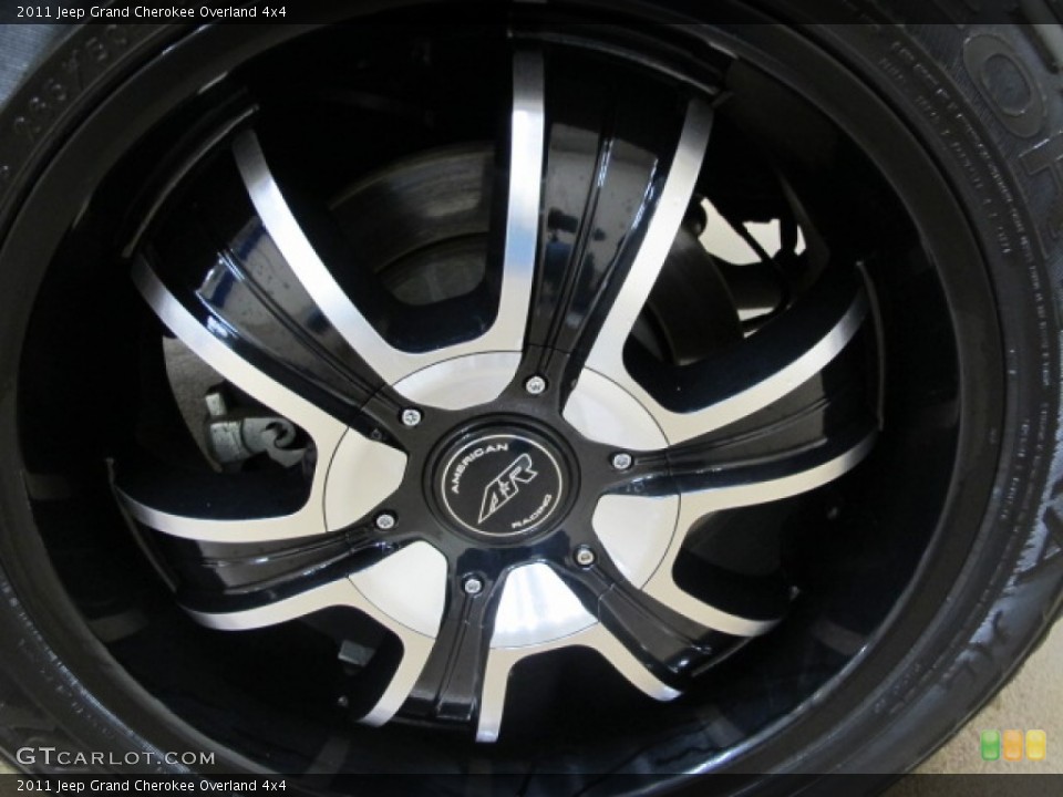 2011 Jeep Grand Cherokee Custom Wheel and Tire Photo #88346431