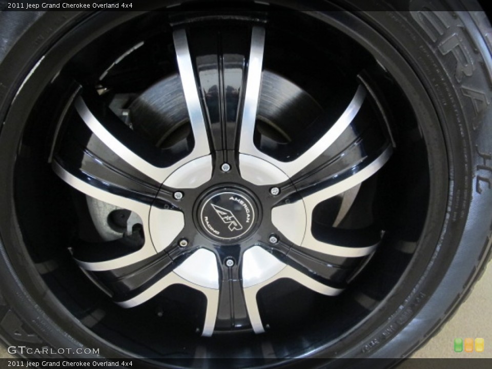 2011 Jeep Grand Cherokee Custom Wheel and Tire Photo #88346458