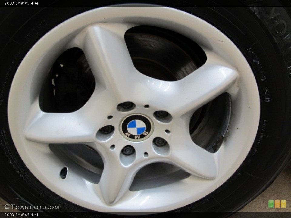 2003 BMW X5 4.4i Wheel and Tire Photo #88346977