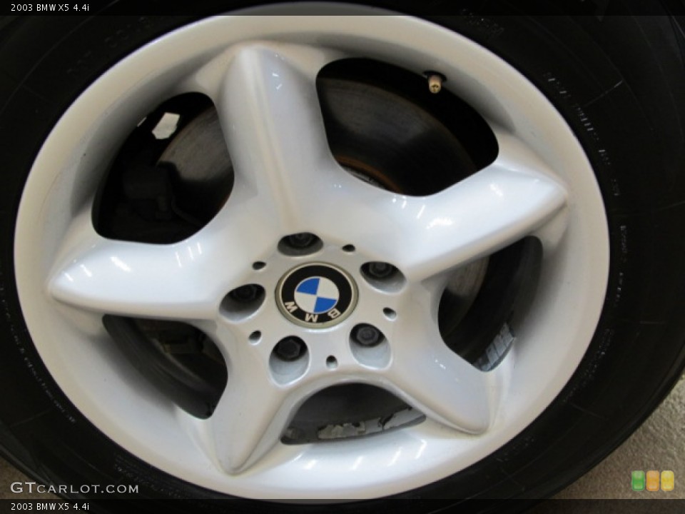 2003 BMW X5 4.4i Wheel and Tire Photo #88346986
