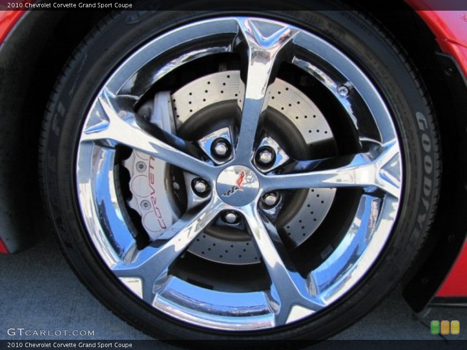 2010 Chevrolet Corvette Grand Sport Coupe Wheel and Tire Photo #88347796