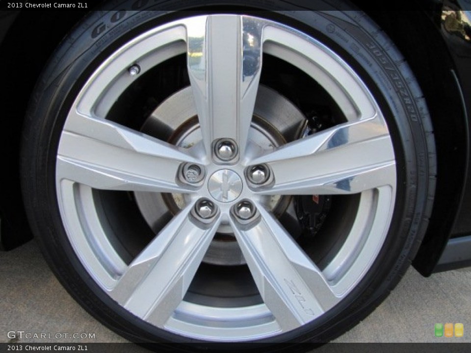 2013 Chevrolet Camaro ZL1 Wheel and Tire Photo #88348675