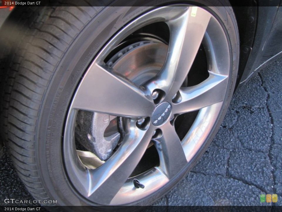 2014 Dodge Dart GT Wheel and Tire Photo #88363766