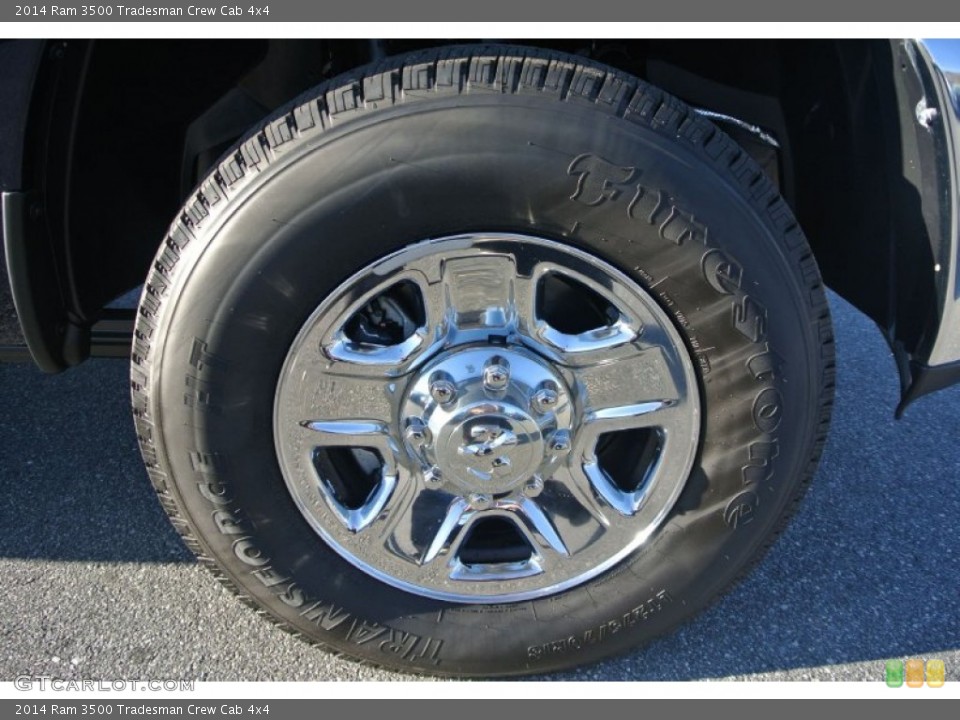 2014 Ram 3500 Tradesman Crew Cab 4x4 Wheel and Tire Photo #88369583