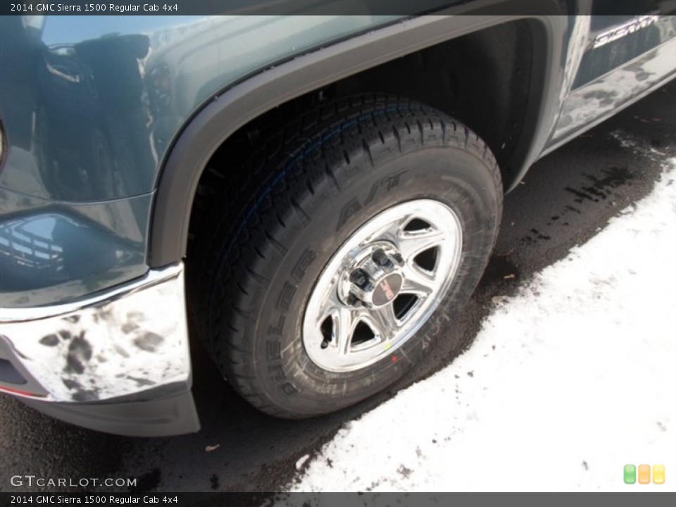 2014 GMC Sierra 1500 Regular Cab 4x4 Wheel and Tire Photo #88378094