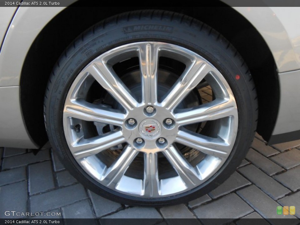 2014 Cadillac ATS 2.0L Turbo Wheel and Tire Photo #88385483