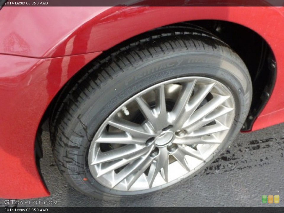2014 Lexus GS 350 AWD Wheel and Tire Photo #88391857