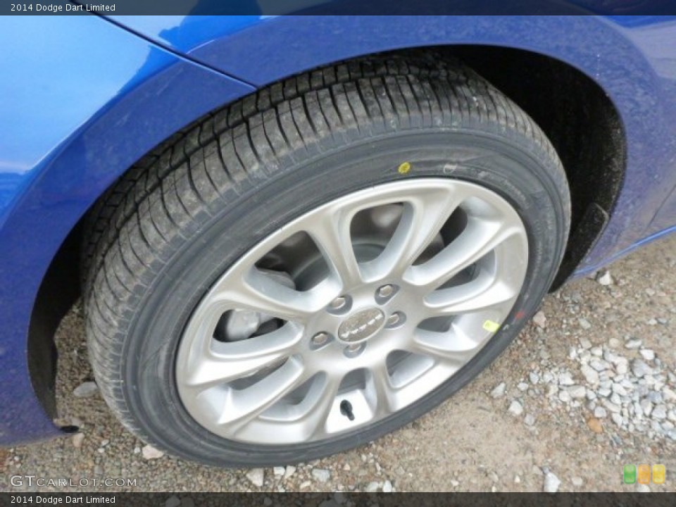 2014 Dodge Dart Limited Wheel and Tire Photo #88400295