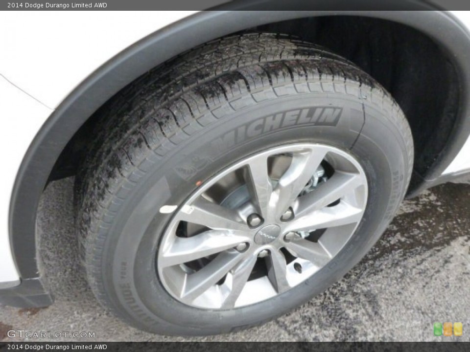 2014 Dodge Durango Limited AWD Wheel and Tire Photo #88401153