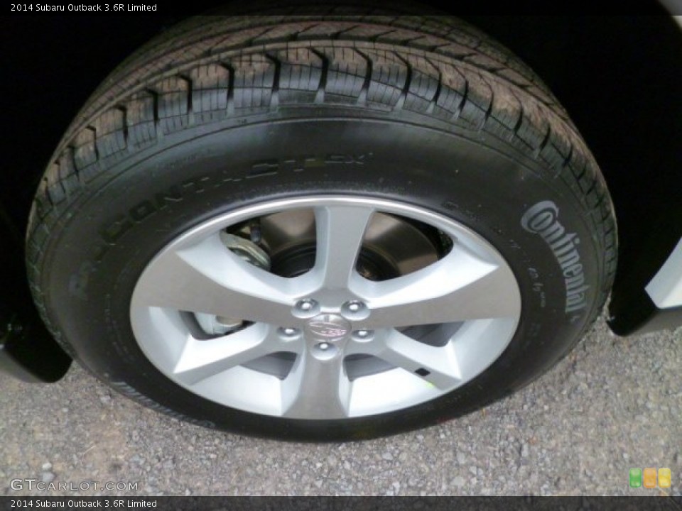 2014 Subaru Outback 3.6R Limited Wheel and Tire Photo #88411794